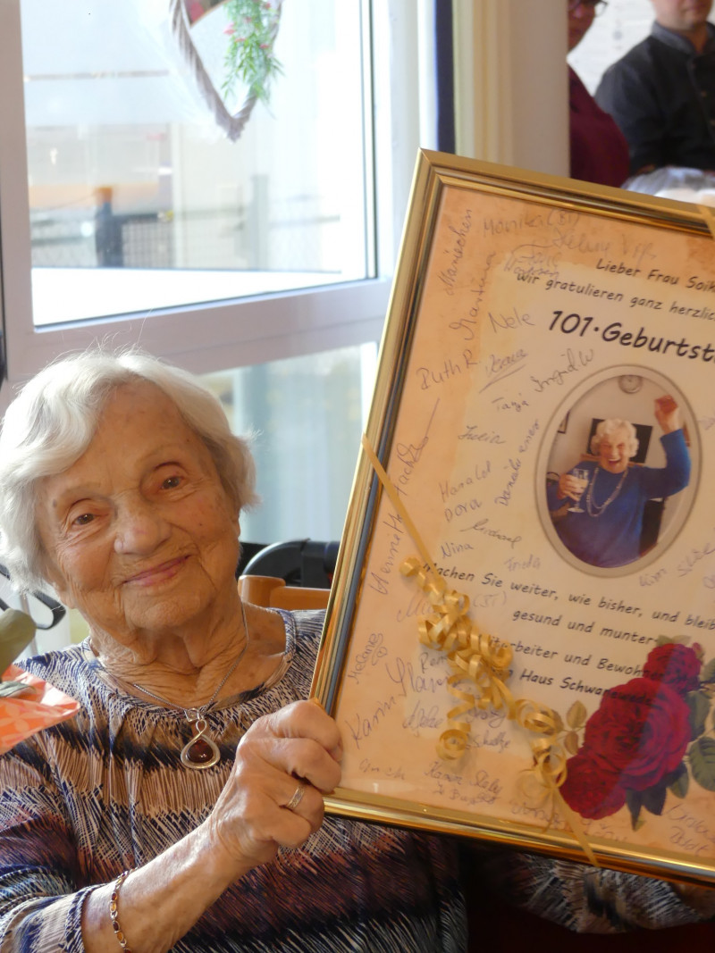 101 Geburtstag Freude