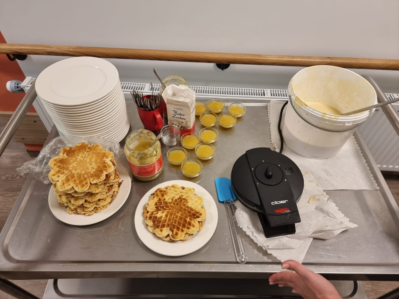 Waffeln Backen